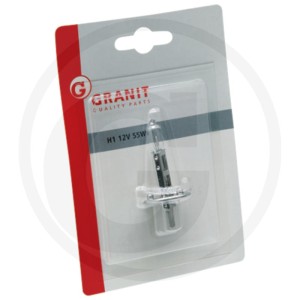 GRANIT Żarówka halogenowa, H1 47712V55WH1BL