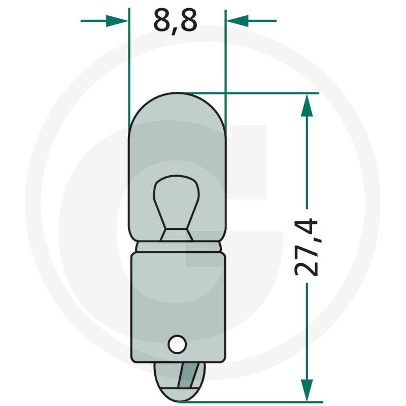 GRANIT Żarówka kulista T2W 47724V2WK9 - Sklep PoltechParts