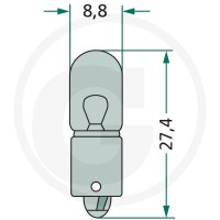 GRANIT Żarówka kulista T2W 47724V2WK9 - Sklep PoltechParts