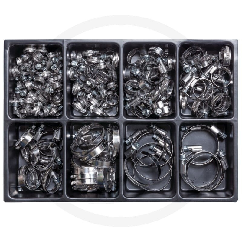 GRANIT BLACK EDITION Asortyment opasek zaciskowych do węży 487SET34 - Sklep PoltechParts
