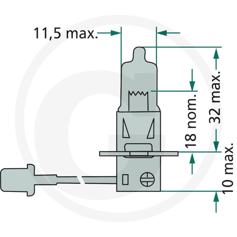 Philips Żarówka halogenowa H3 44713336MDB1 - Sklep PoltechParts