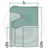 GRANIT Pierścień rowkowany 470008X016X06 - Sklep PoltechParts