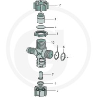 Holder Korpus rozpylacza 475116677 - Sklep PoltechParts