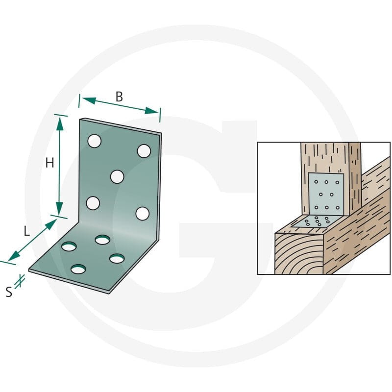 GRANIT Kątownik montażowy 48563188025 - Sklep PoltechParts