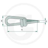 Pewag Łańcuch węzłowy 460K16IN - Sklep PoltechParts