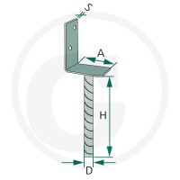 Pollmann Podstawa słupa 48551100000 - Sklep PoltechParts