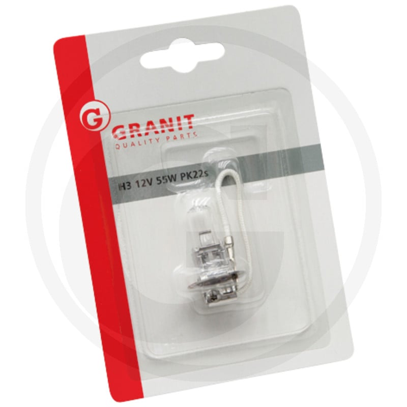 GRANIT Żarówka halogenowa, H3 47712V55WH3BL