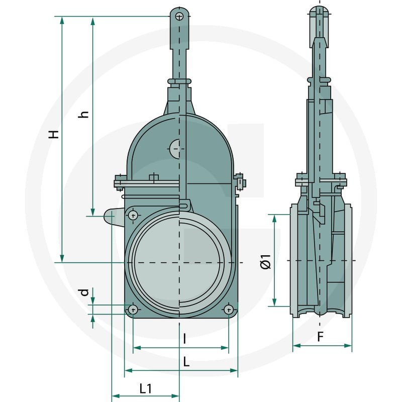 MZ Zasuwa 4050075150550 - Sklep PoltechParts