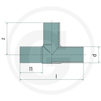 PLASSON Trójnik 40504053559 - Sklep PoltechParts