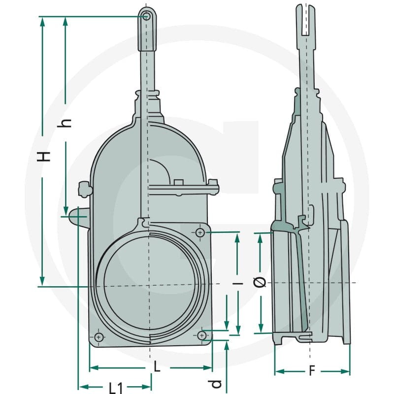 MZ Zasuwa 4054F2150050 - Sklep PoltechParts