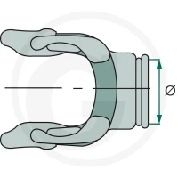 BONDIOLI & PAVESI Widełki profilowe 415204016851 - Sklep PoltechParts