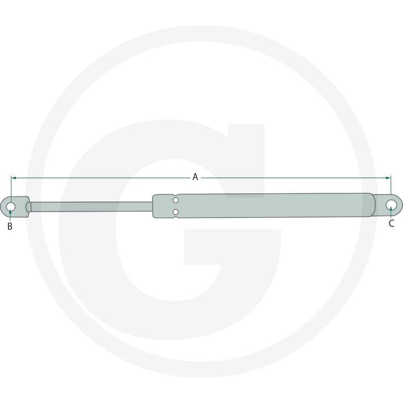 GRANIT Amortyzator gazowy 430430516 - Sklep PoltechParts