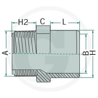 GRANIT Tuleja klejona 4050110462 - Sklep PoltechParts