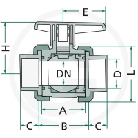 GRANIT Zawór kulowy 4050121649 - Sklep PoltechParts