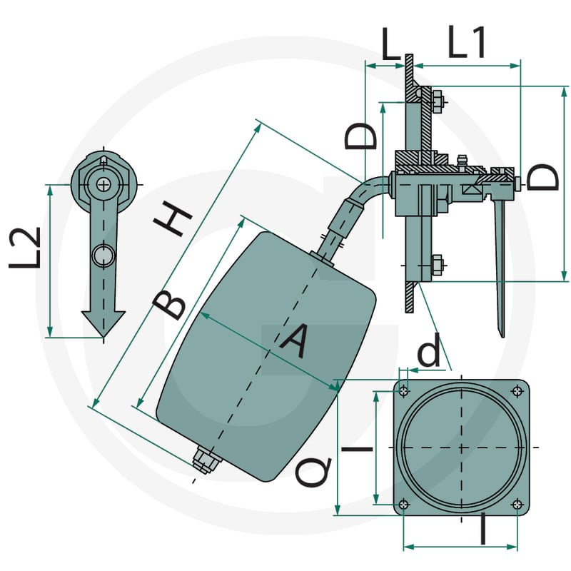 MZ Wskaźnik poziomu napełnienia 4050434100150 - Sklep PoltechParts
