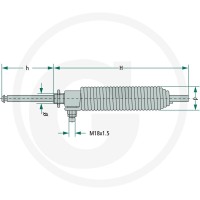 MZ Siłownik hydrauliczny 405051125000 - Sklep PoltechParts