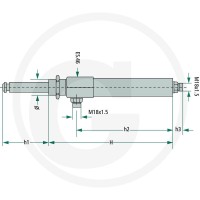 MZ Siłownik hydrauliczny 405055200000 - Sklep PoltechParts