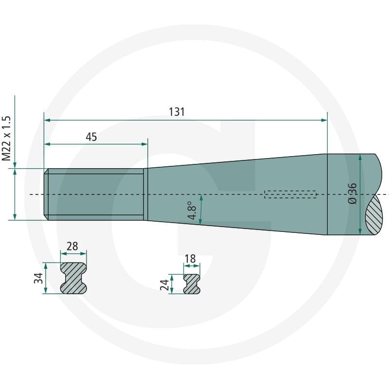 SHW Ząb 43007602200 - Sklep PoltechParts