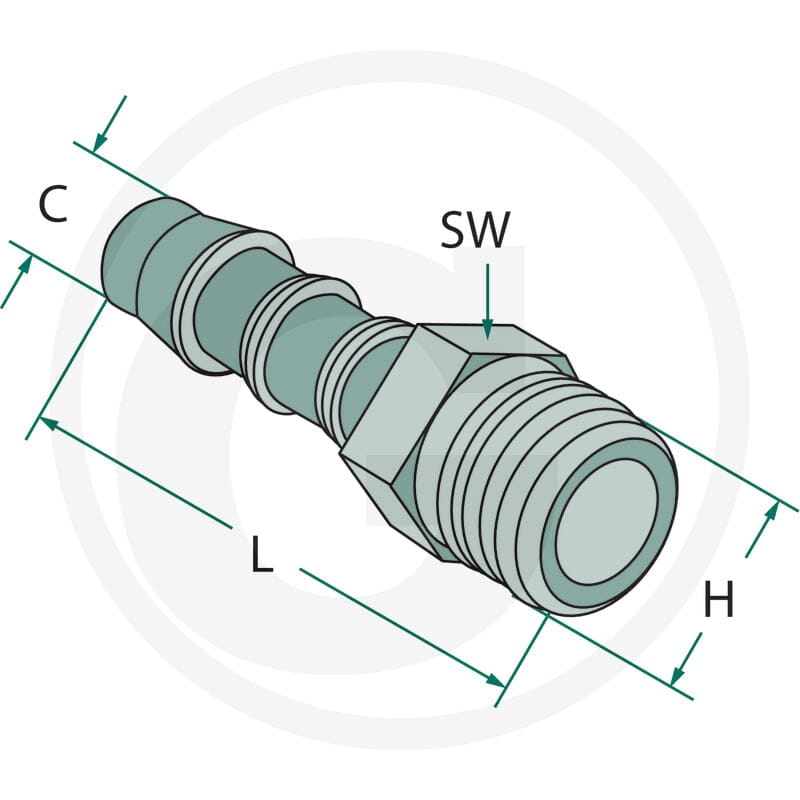 GRANIT Złączka węża 4050440168 - Sklep PoltechParts