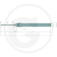 RIV Siłownik hydrauliczny 405050166000000 - Sklep PoltechParts