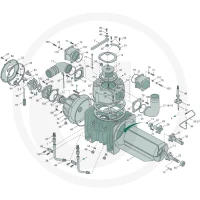 Jurop Przenośnik powietrza, obrotowy Ø 100 mm 4051852104000 - Sklep PoltechParts
