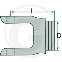 Weasler Widełki profilowe 417410500252 - Sklep PoltechParts