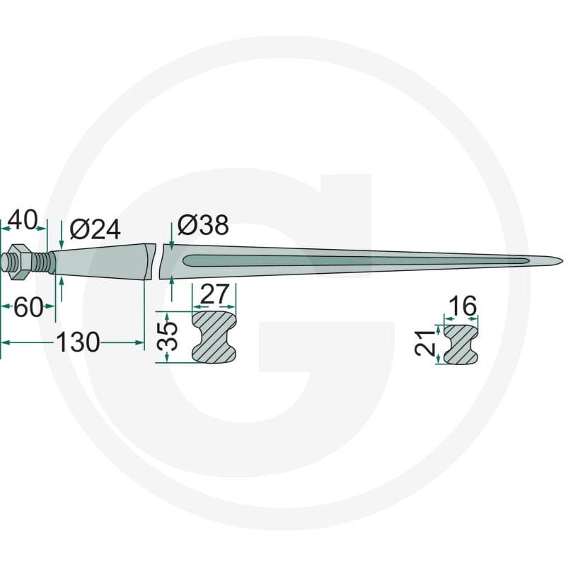 SHW Ząb 43008002002 - Sklep PoltechParts