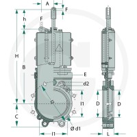 MZ Zasuwa płytkowa 4050100150575 - Sklep PoltechParts