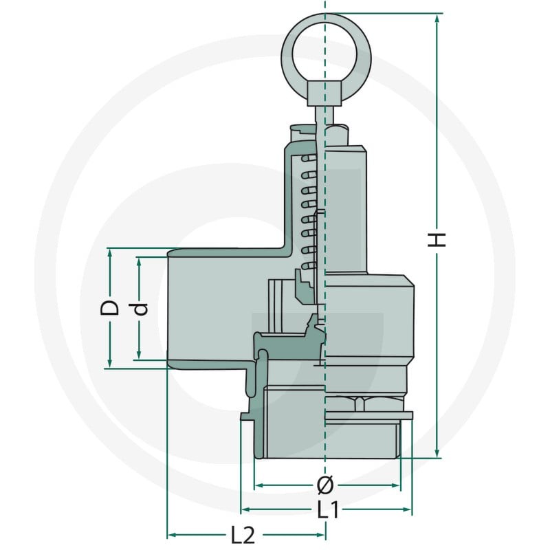 MZ Zawór bezpieczeństwa 405087032000 - Sklep PoltechParts