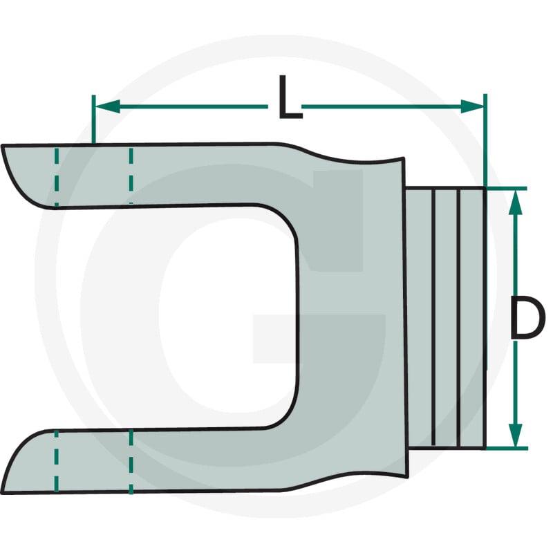 Weasler Widełki profilowe 417410500245 - Sklep PoltechParts