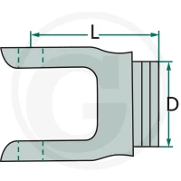 Weasler Widełki profilowe 417410500245 - Sklep PoltechParts