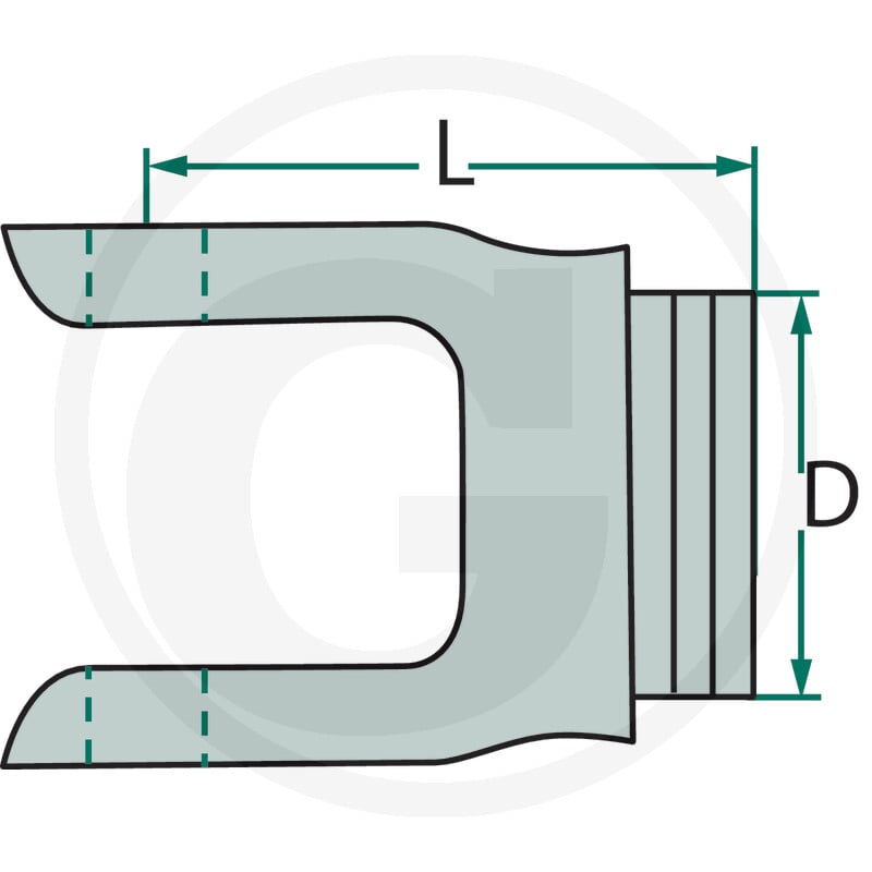 Weasler Widełki profilowe 417410770254 - Sklep PoltechParts
