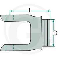 Weasler Widełki profilowe 417410770254 - Sklep PoltechParts