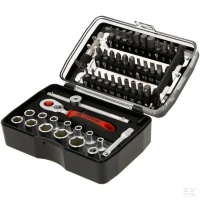 Zestaw kluczy nasadowych Mini 1/4” 45 ele. | poltechparts.pl