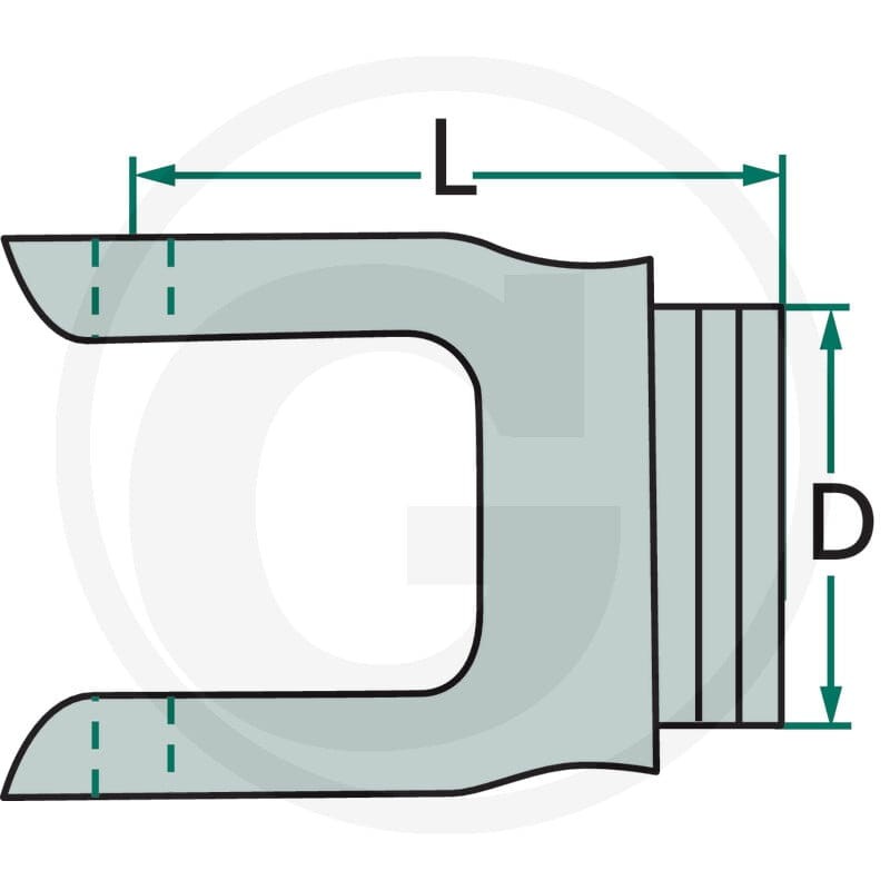 Weasler Widełki profilowe 417410100226 - Sklep PoltechParts