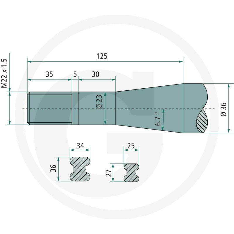 SHW Ząb 43008002207 - Sklep PoltechParts