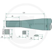 SHW Ząb łyżki 43011002001 - Sklep PoltechParts