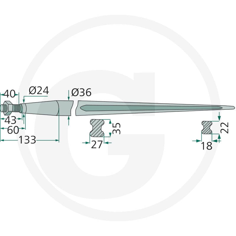 SHW Ząb 43012002201 - Sklep PoltechParts