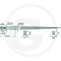 SHW Ząb 43012002201 - Sklep PoltechParts