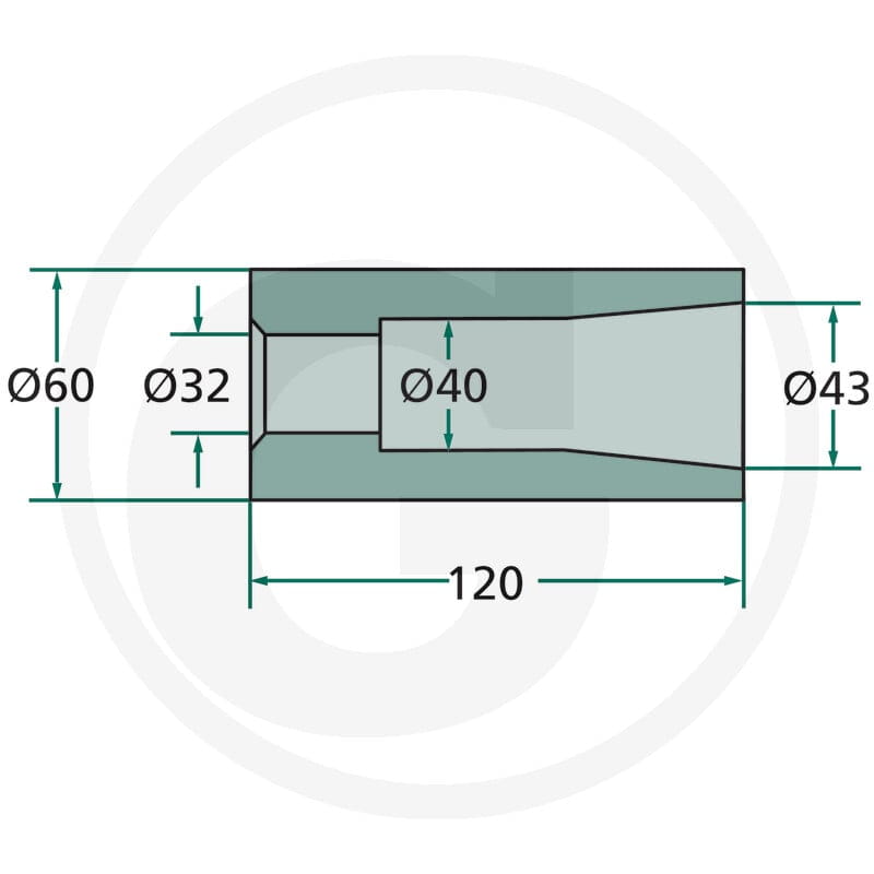 GRANIT Tuleja do przyspawania 4301204300 - Sklep PoltechParts