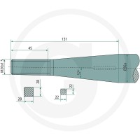 SHW Ząb 43006802002 - Sklep PoltechParts