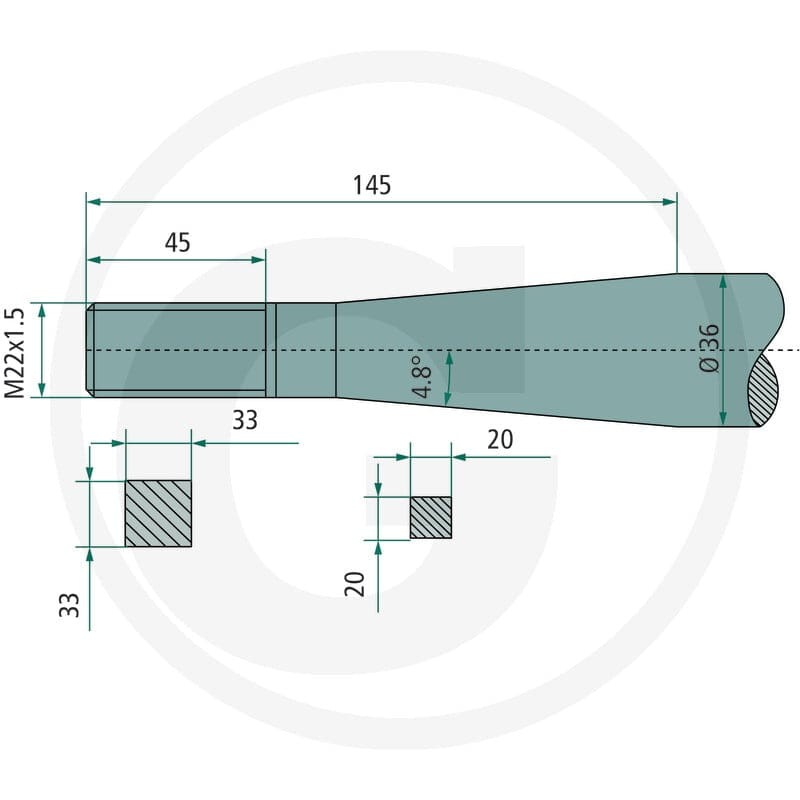 SHW Ząb 43008202200 - Sklep PoltechParts