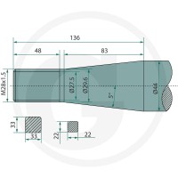 SHW Ząb 43009802801 - Sklep PoltechParts