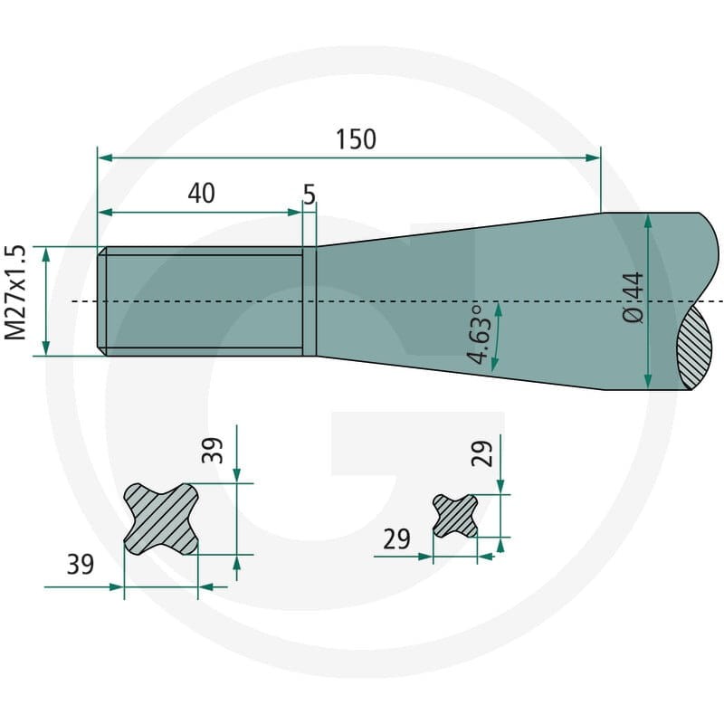 SHW Ząb 43010002700 - Sklep PoltechParts