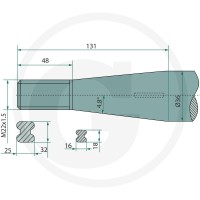 SHW Ząb 43011002206 - Sklep PoltechParts