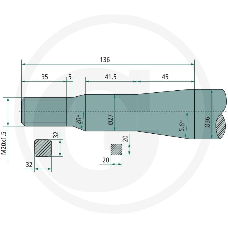 SHW Ząb 43011002208 - Sklep PoltechParts
