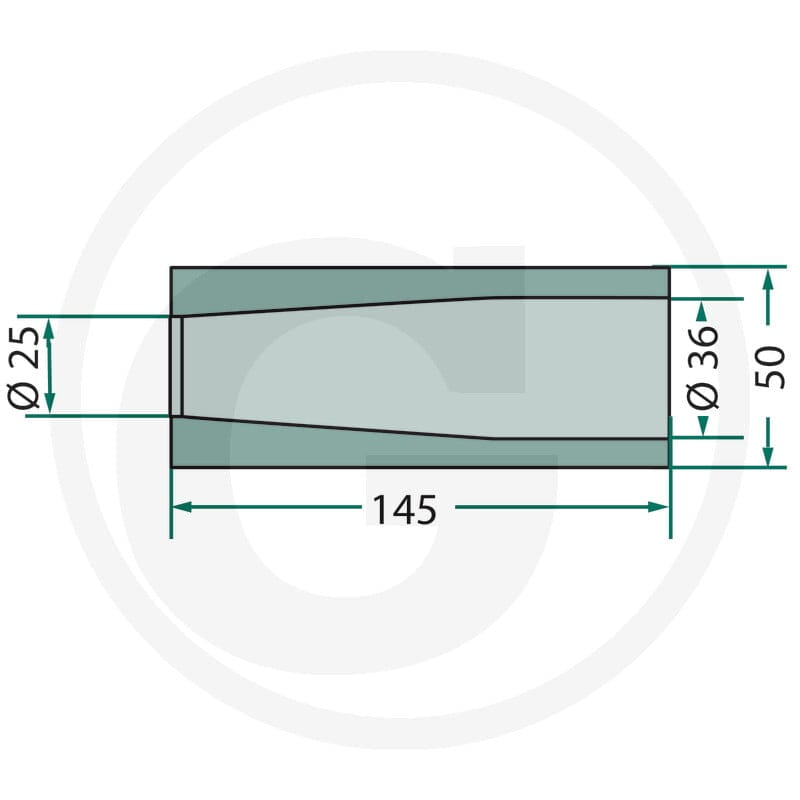 GRANIT Tuleja do przyspawania 4301453600 - Sklep PoltechParts