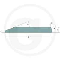 GRANIT Krawędź szufli ładowacza czołowego 430430124 - Sklep PoltechParts
