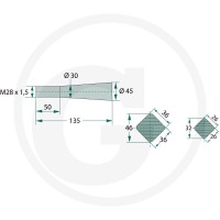 GRANIT Ząb 439439008 - Sklep PoltechParts