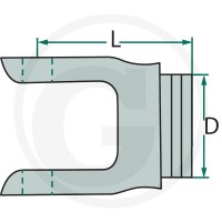 Weasler Widełki profilowe 417410770245 - Sklep PoltechParts
